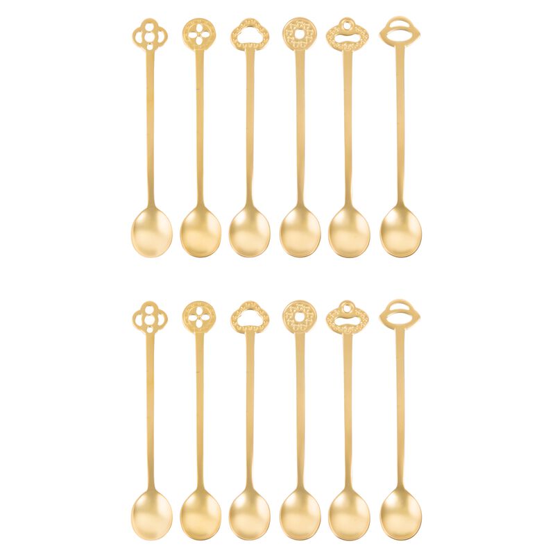 12 party spoons set 
