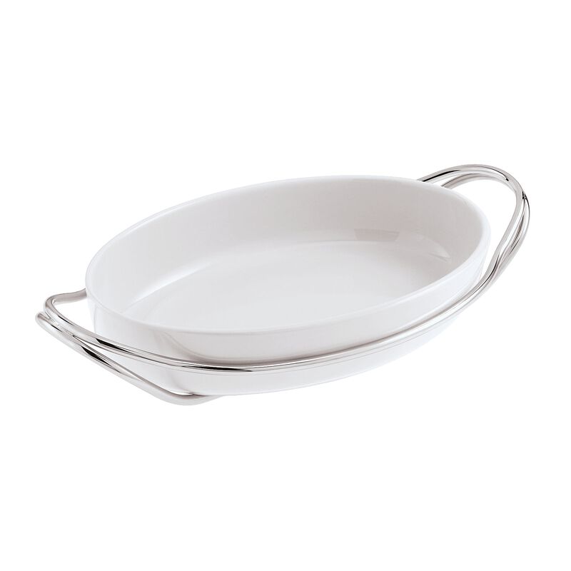Support avec plate ovale 