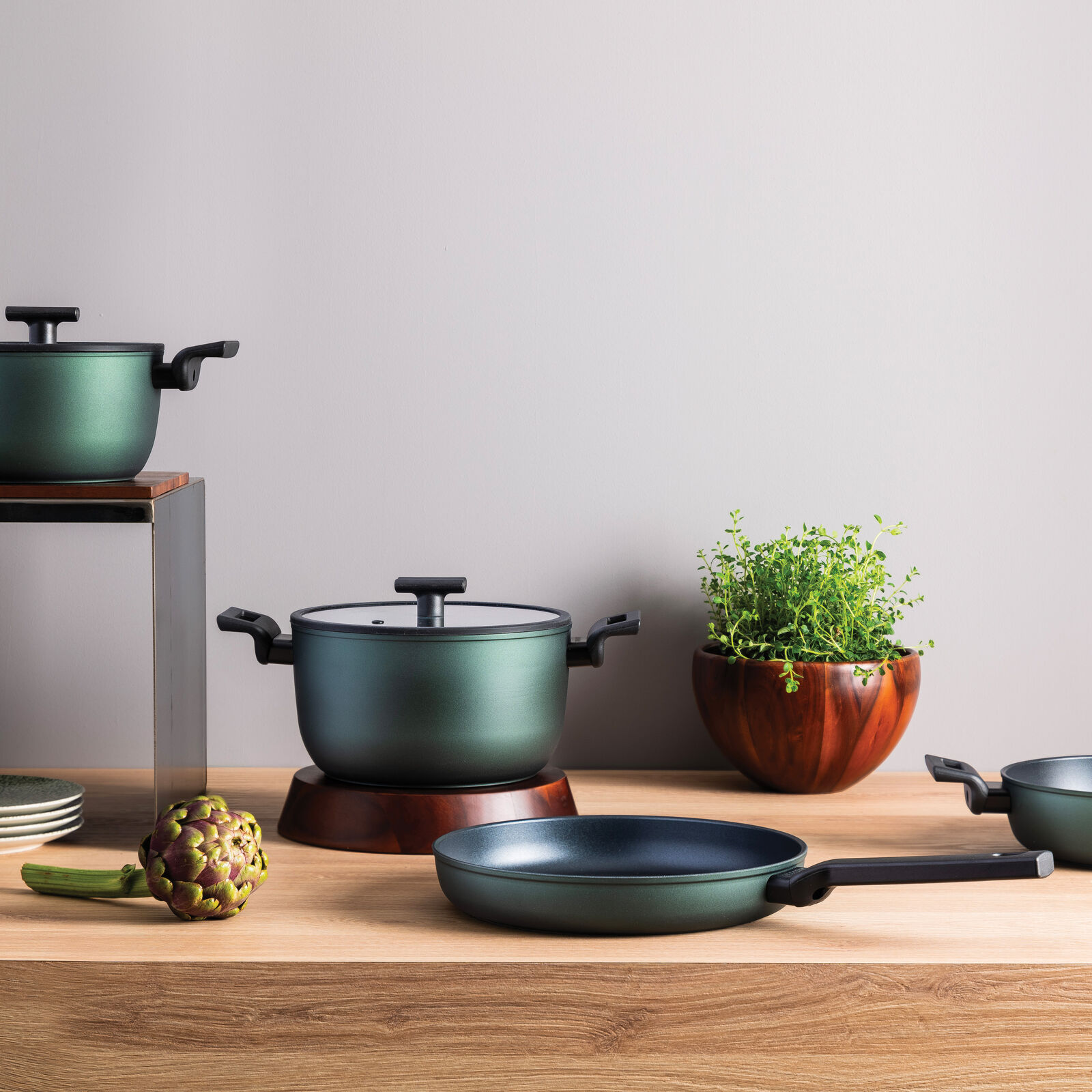 Set Ogni Giorno con batteria di pentole da 5 pezzi image number null