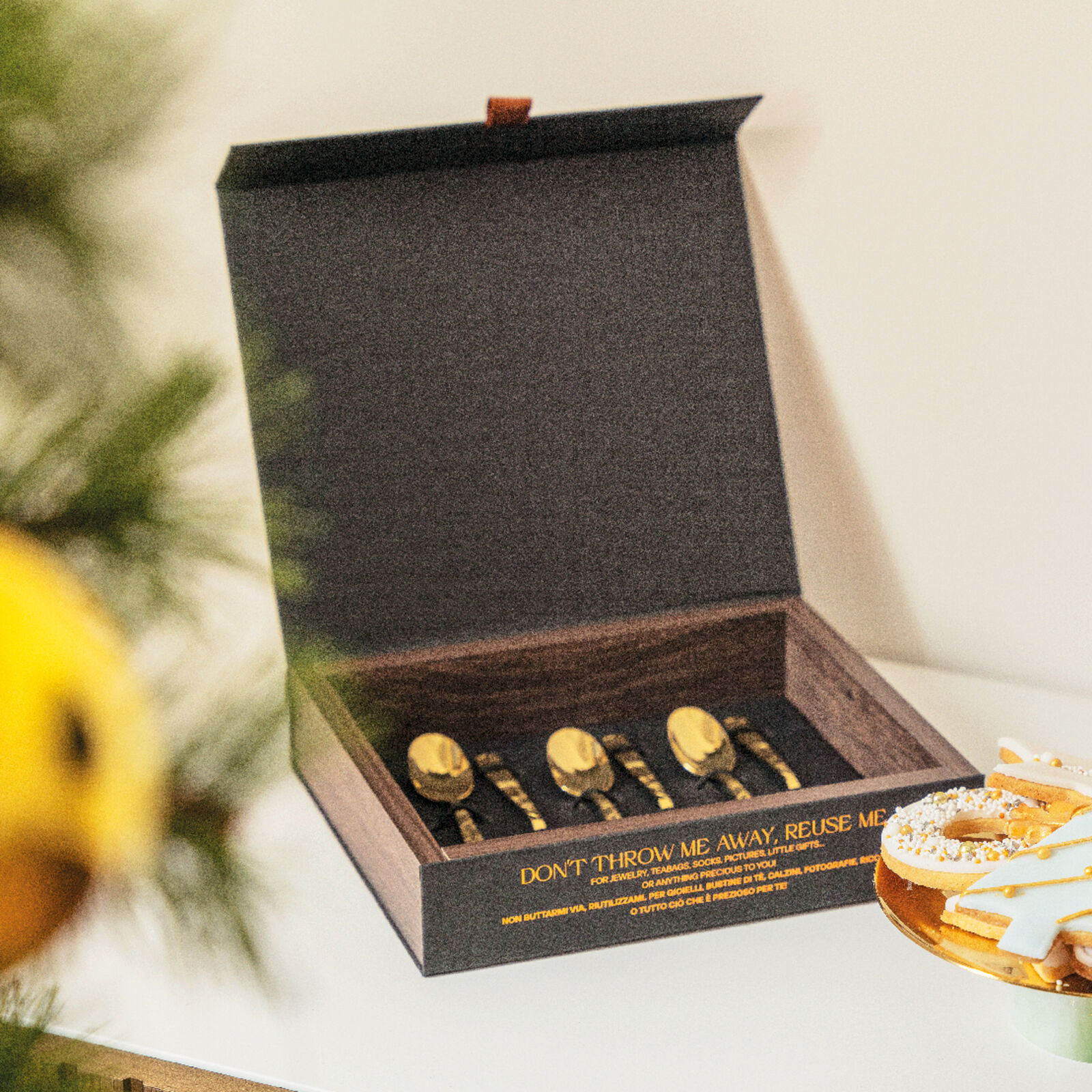 Set 6 cucchiaini caffè espresso  image number null