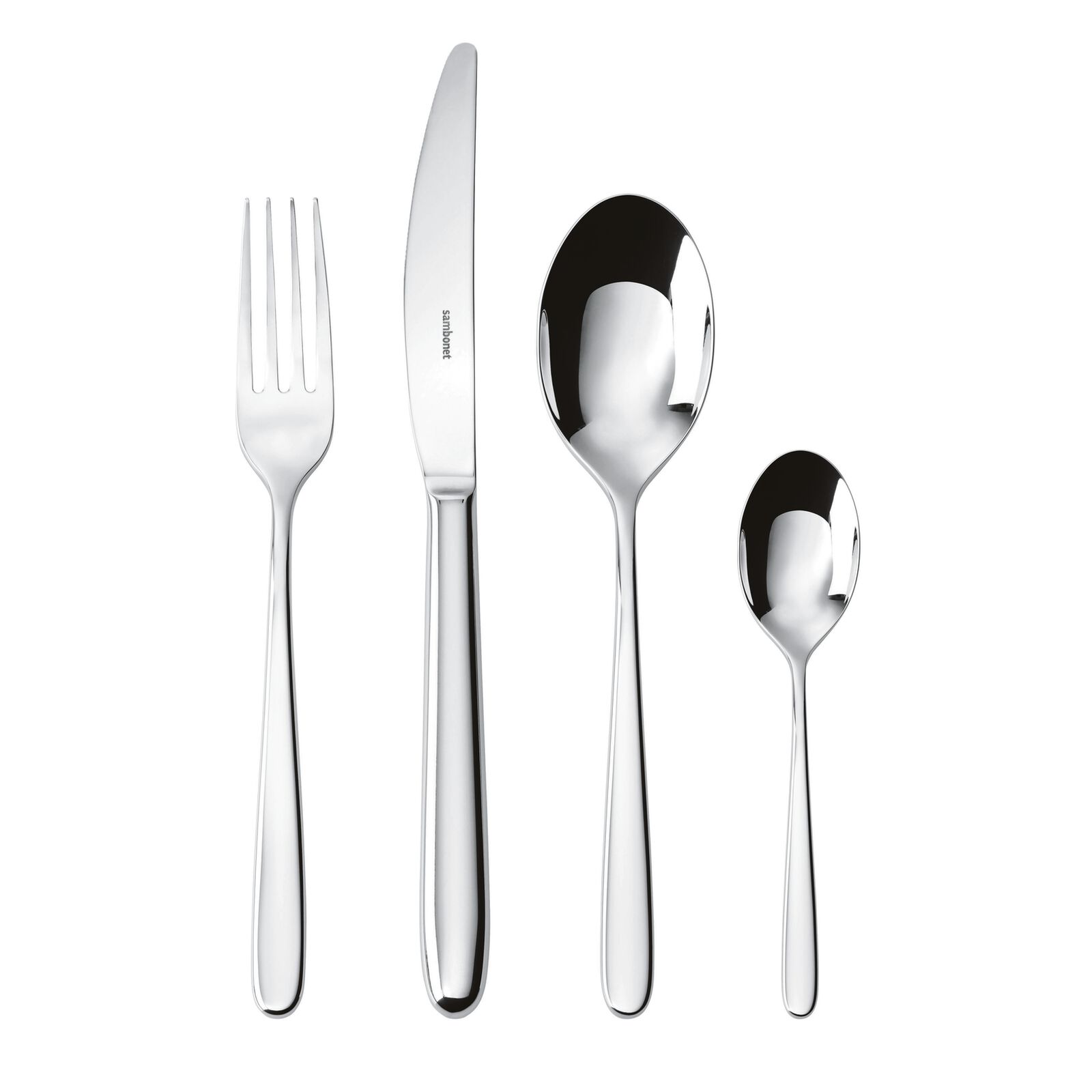 Cutlery place setting, 4 pieces  image number null