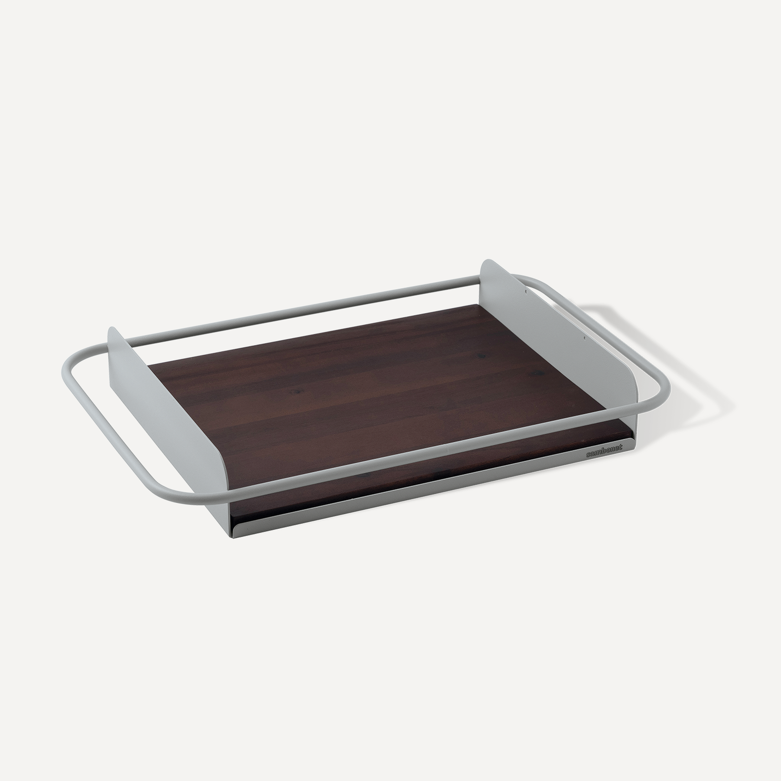 Small tray with acacia wood insert image number null