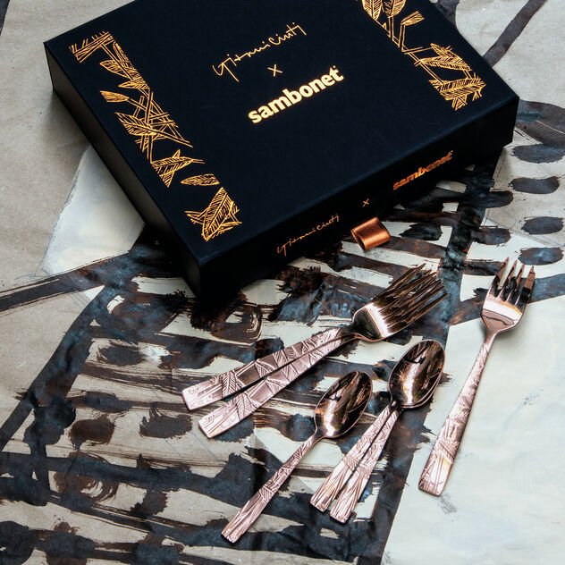 Set 6 cucchiaini caffè espresso  image number 1