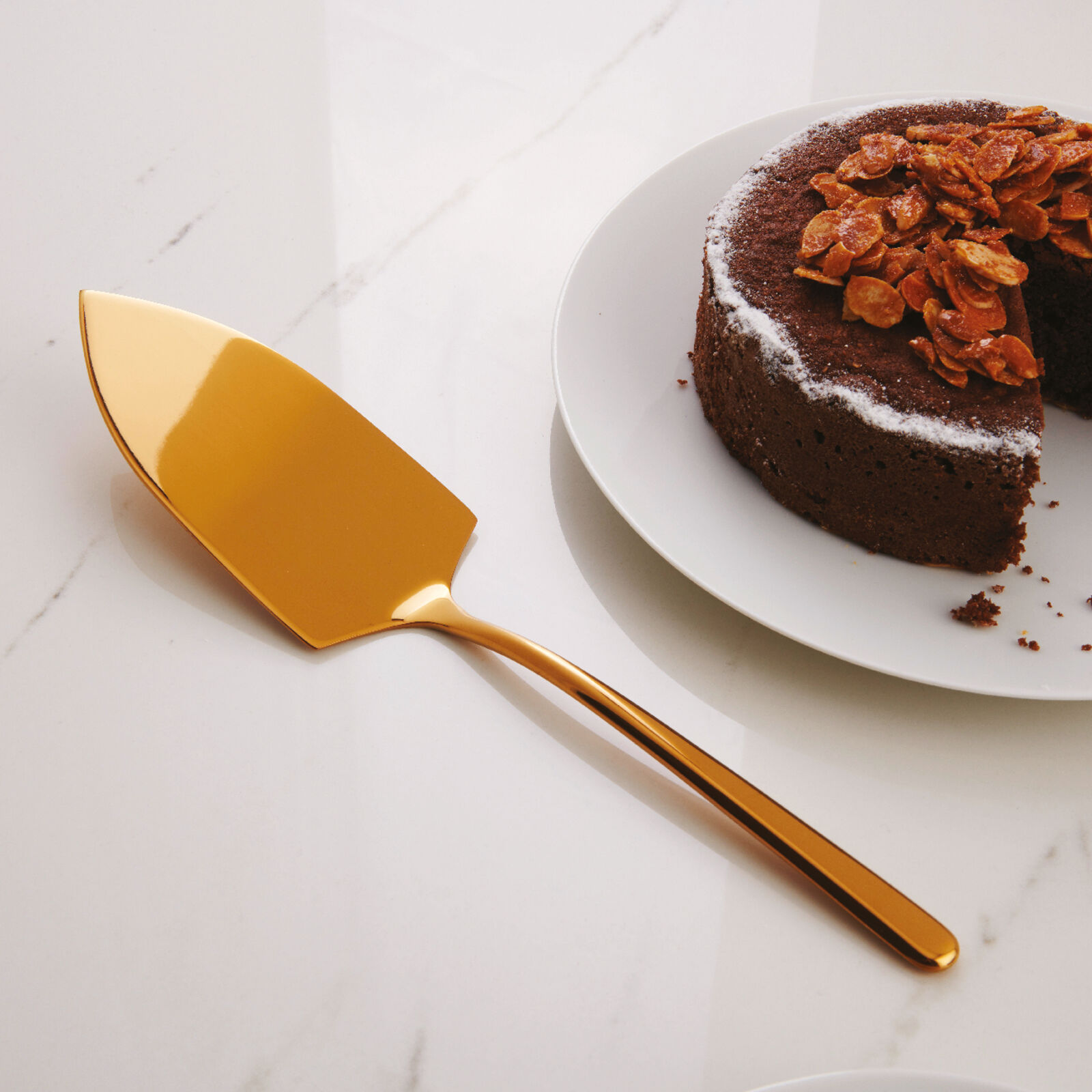 Set 6 forchettine dolce e pala torta image number null