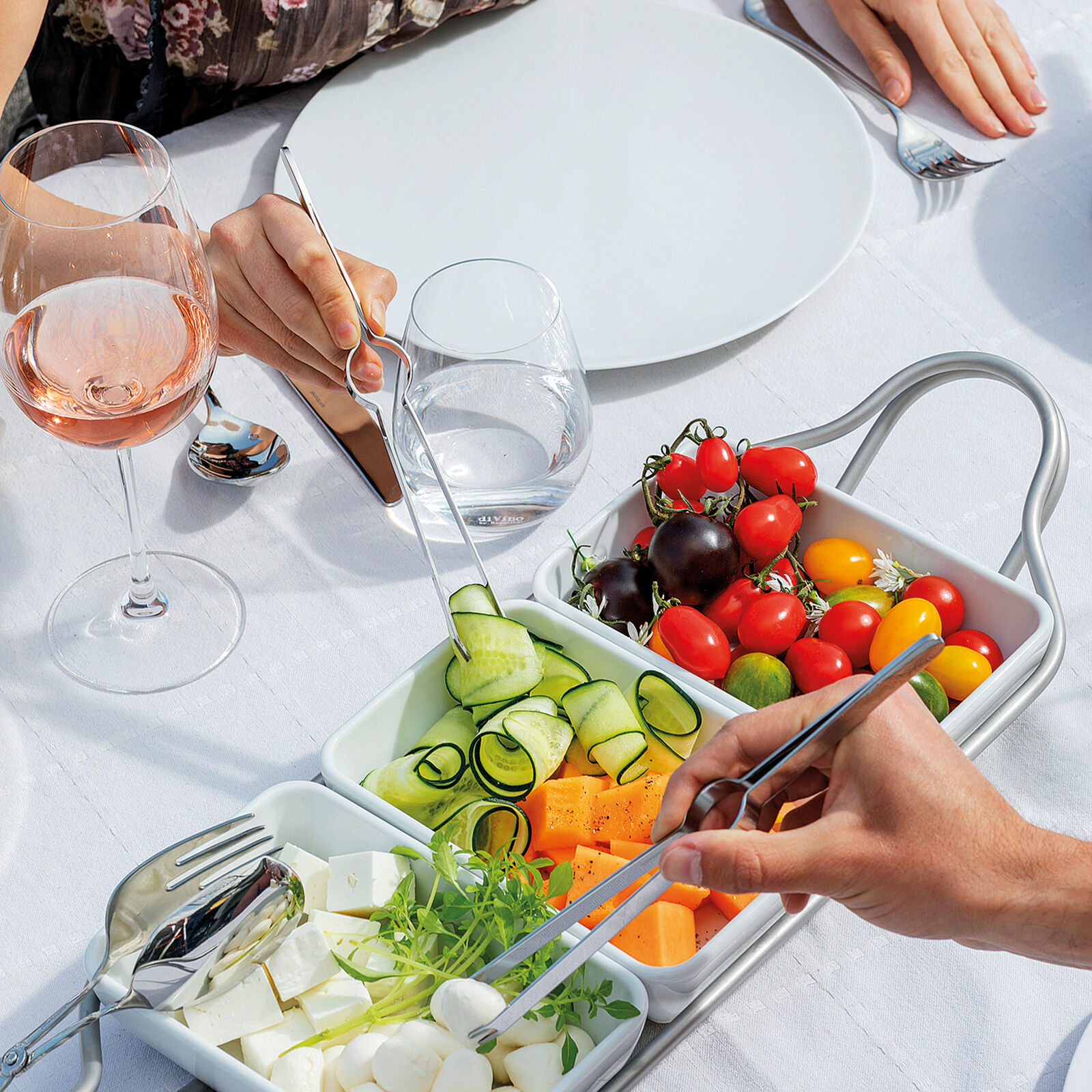 Vorspeisenschale mit Träger  image number null