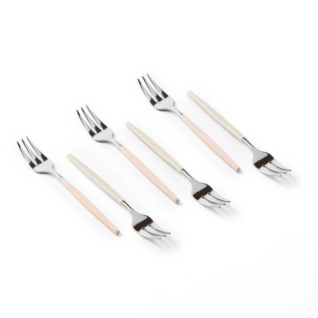 6 cake forks set  image number 1