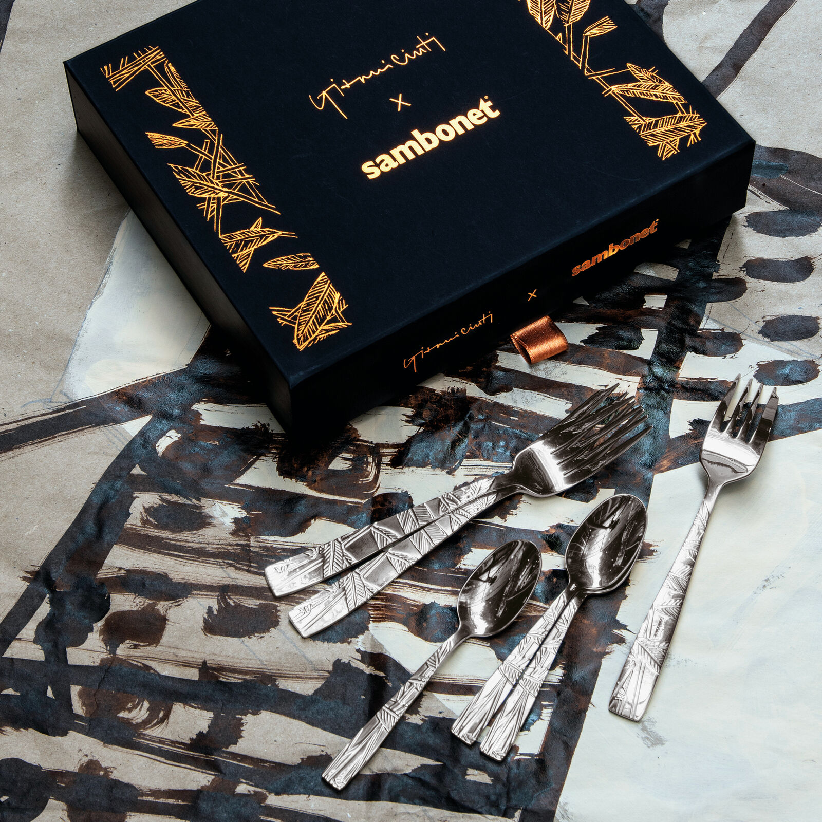 Set 6 forchettine dolce  image number null