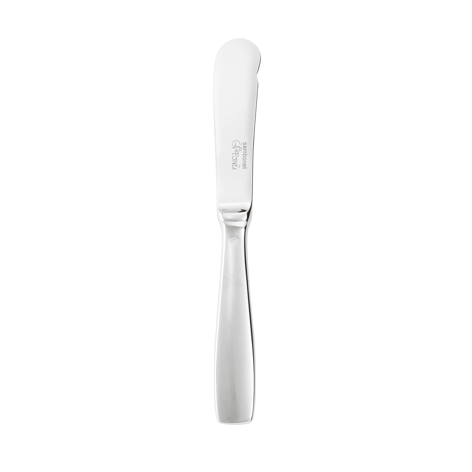 Butter knife , Silverplated Steel, Gio Ponti, Sambonet