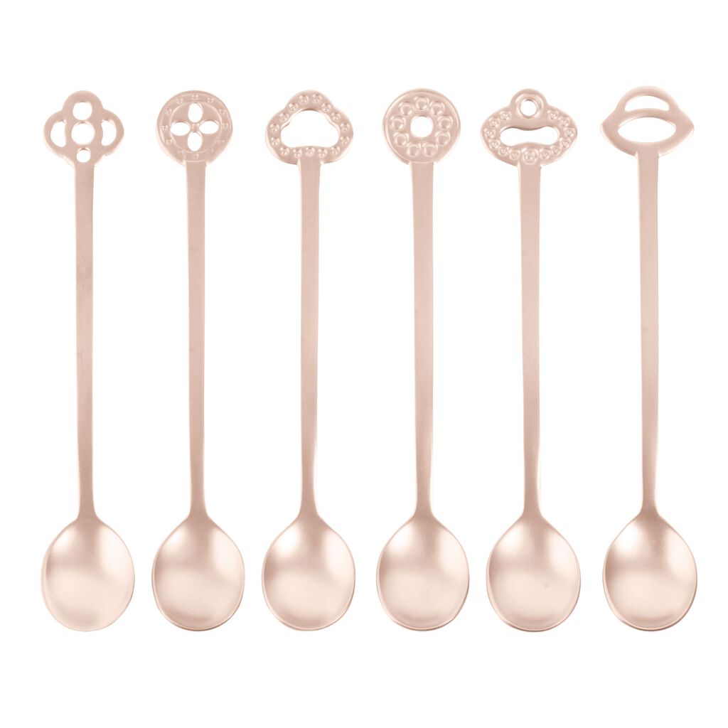 6 party spoons set  image number 0