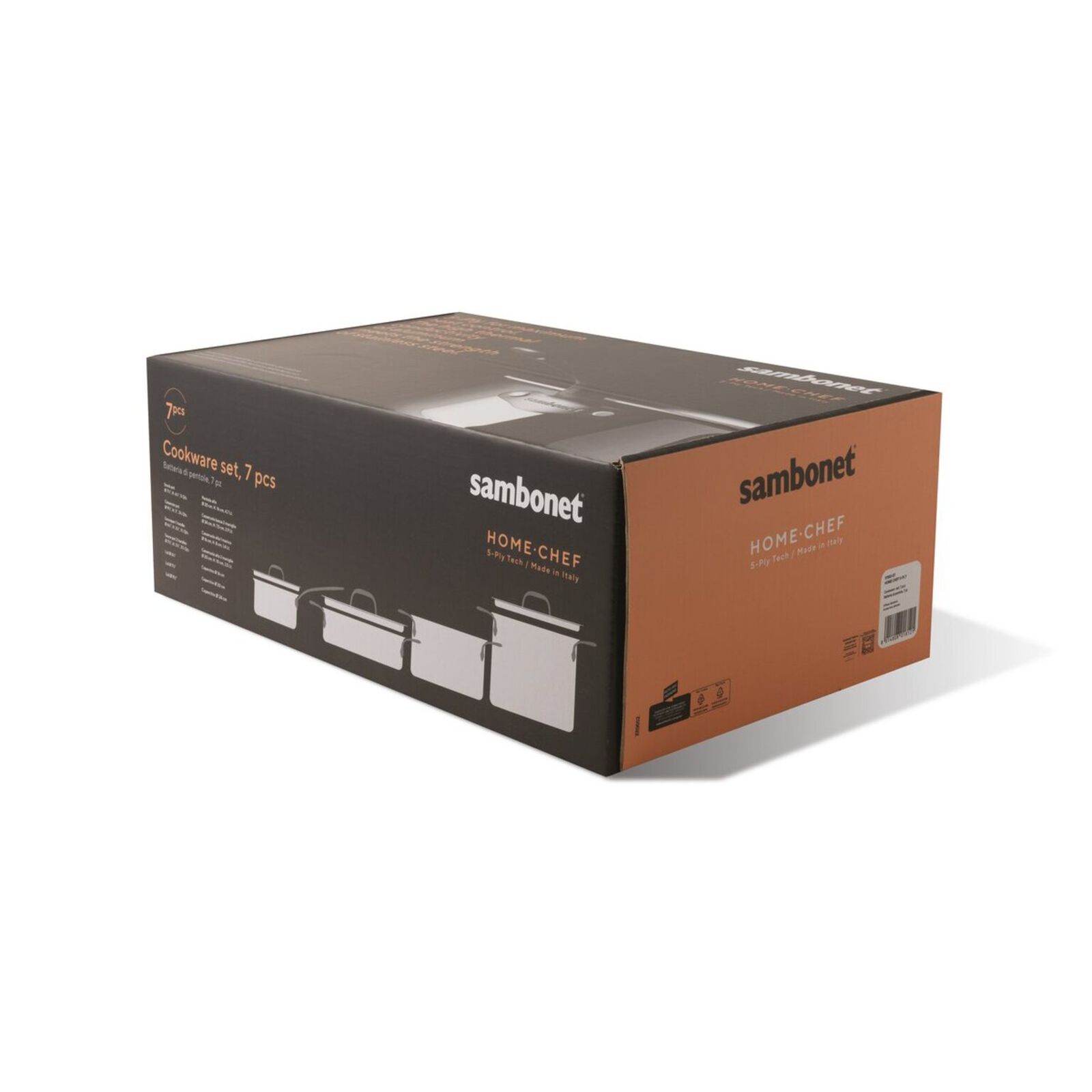 Kochgeschirr-Set 7 St&uuml;ck  image number null