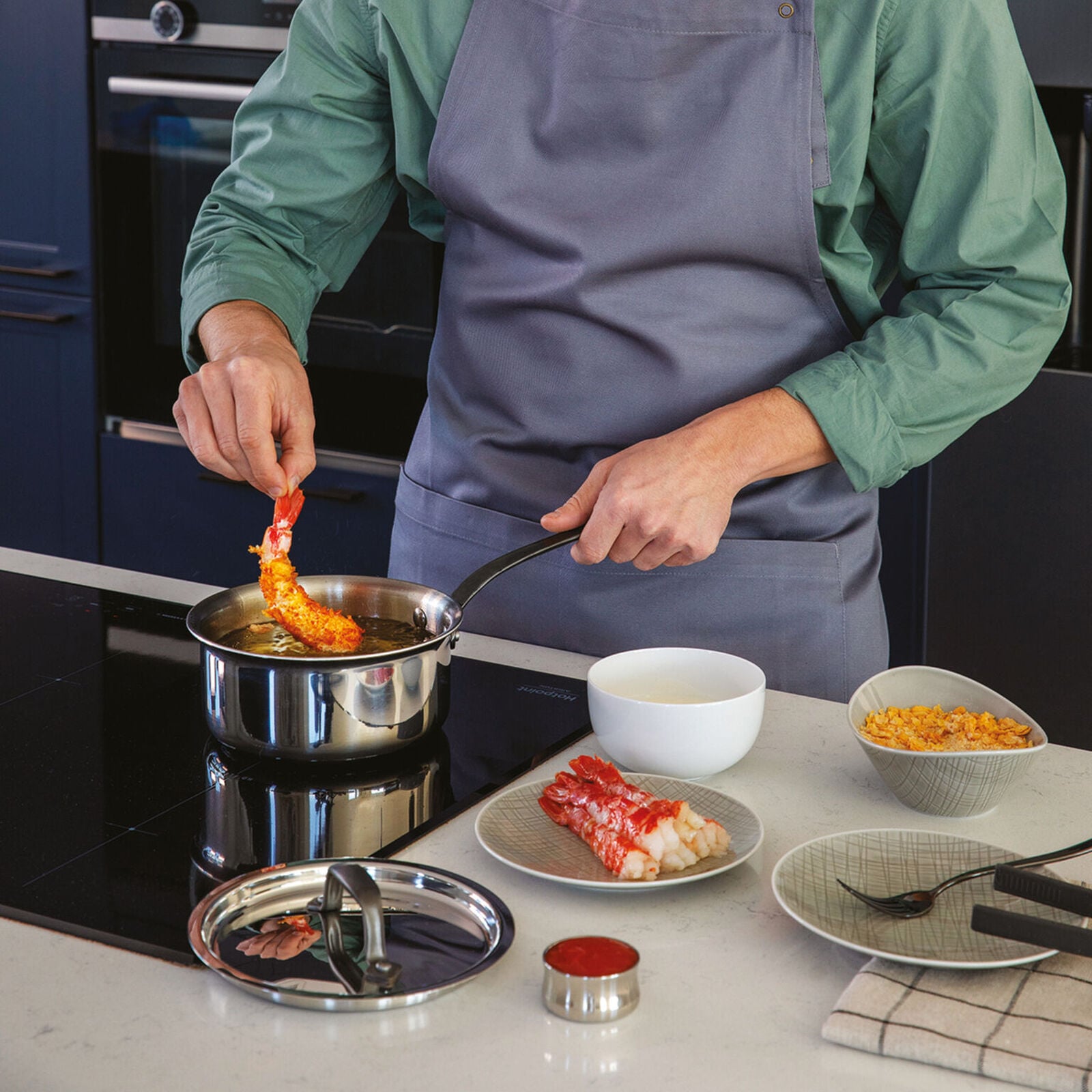 Pasta & Sauce Duo, 2-Piece Pot and Saucepan Set image number null