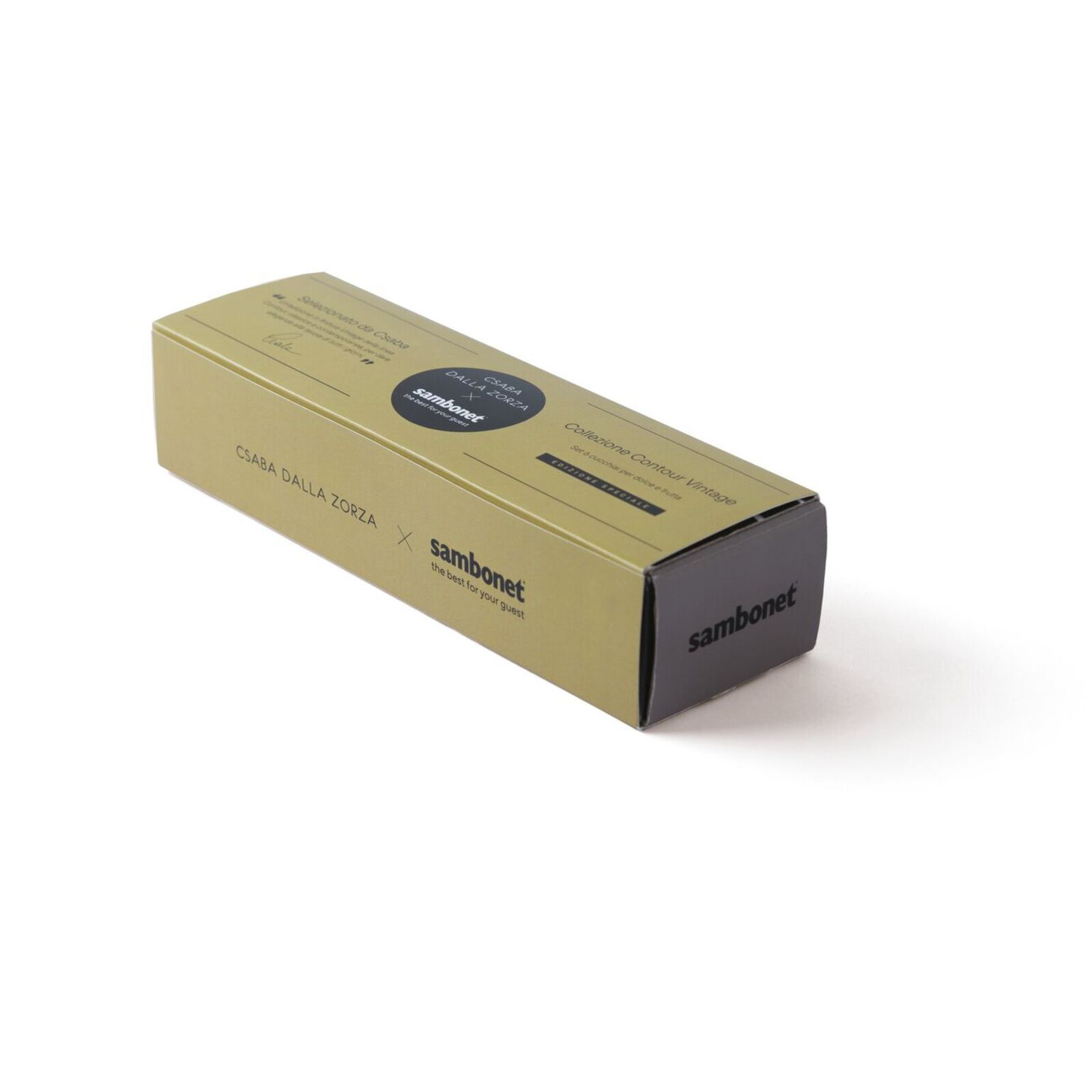 Set 6 cucchiai dolce - frutta  image number null