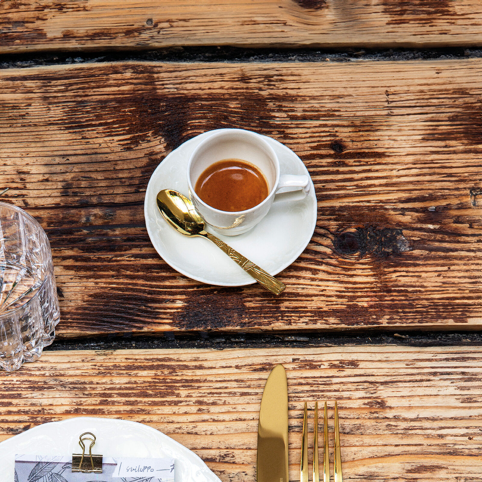 Set 6 cucchiaini caffè espresso  image number null