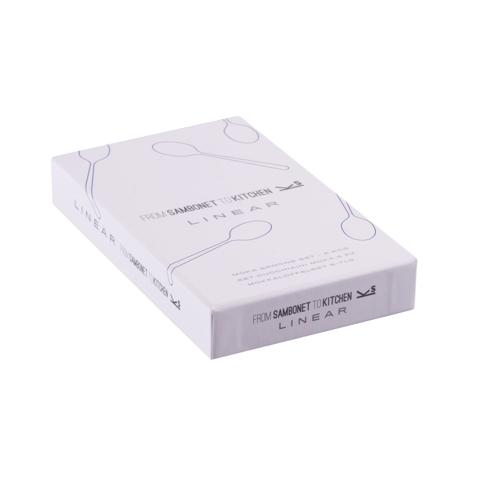 Set 6 cucchiaini caffè espresso  image number null