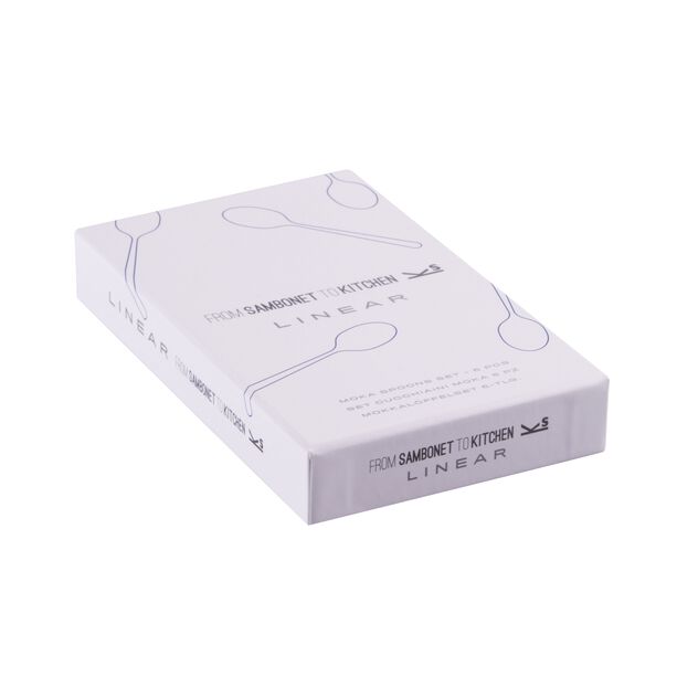 Set 6 cucchiaini caffè espresso  image number 3