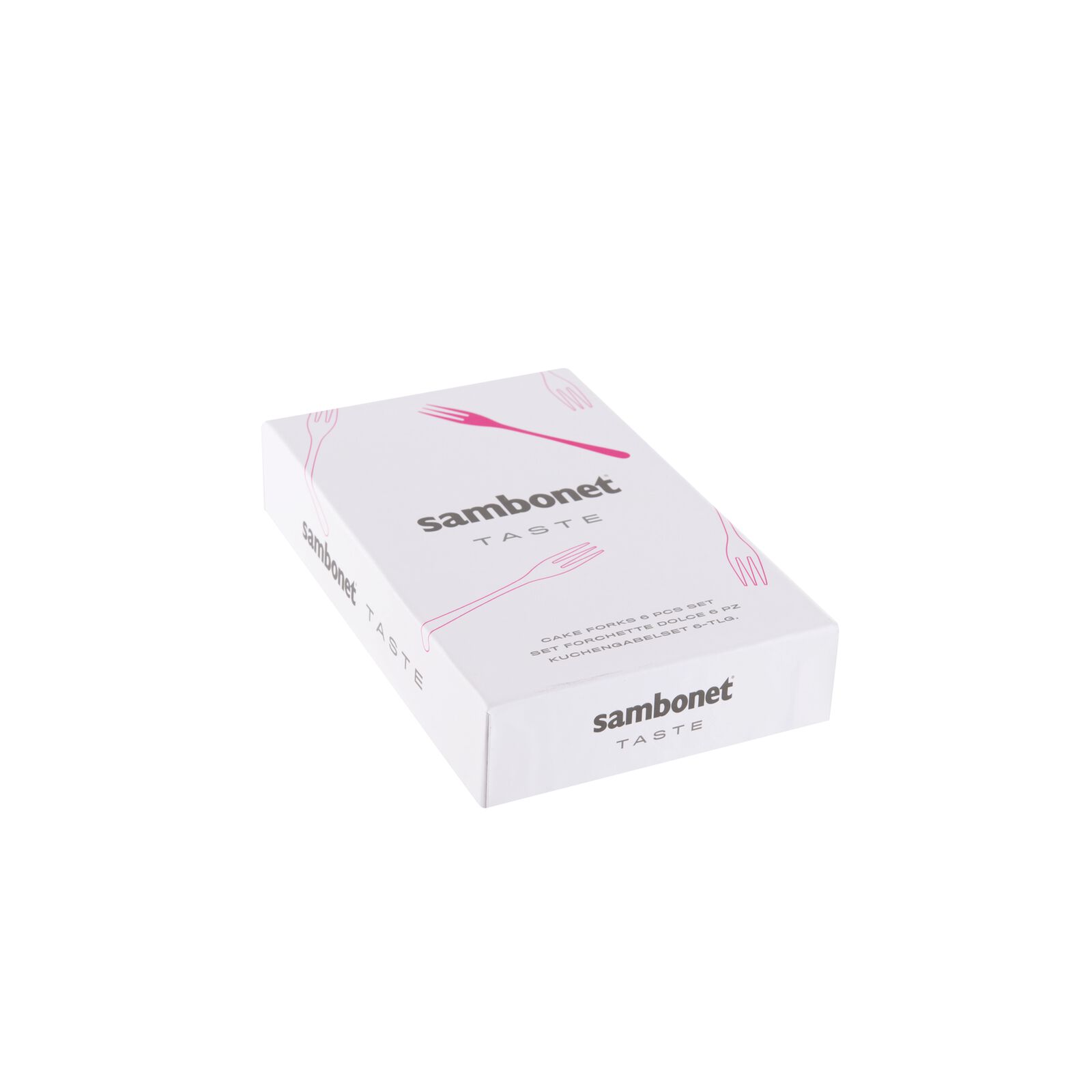 6 cake forks set  image number null