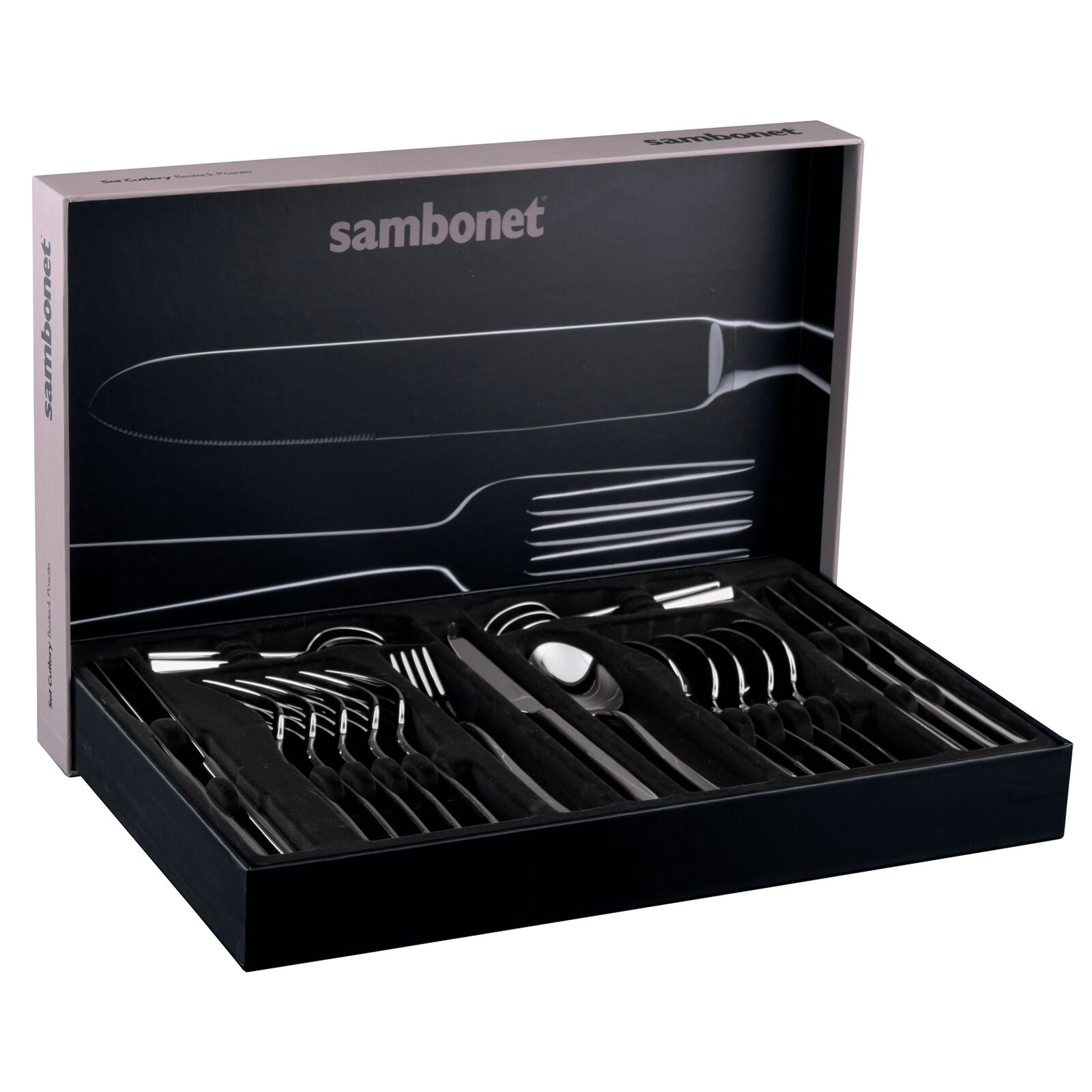 Ensemble de couverts 24 pièces  image number null