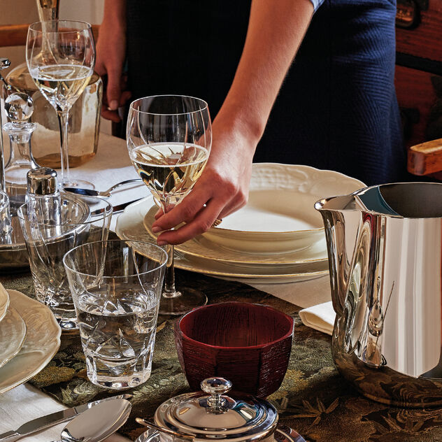 Formaggiera con cristallo  image number 1