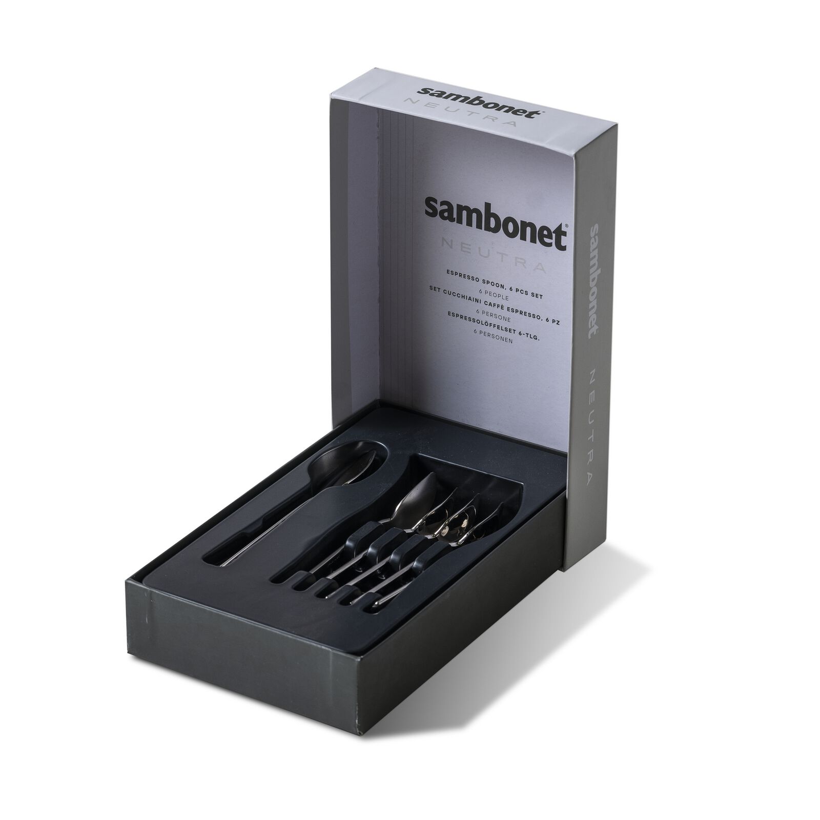 Espresso spoon set 6 pieces  image number null