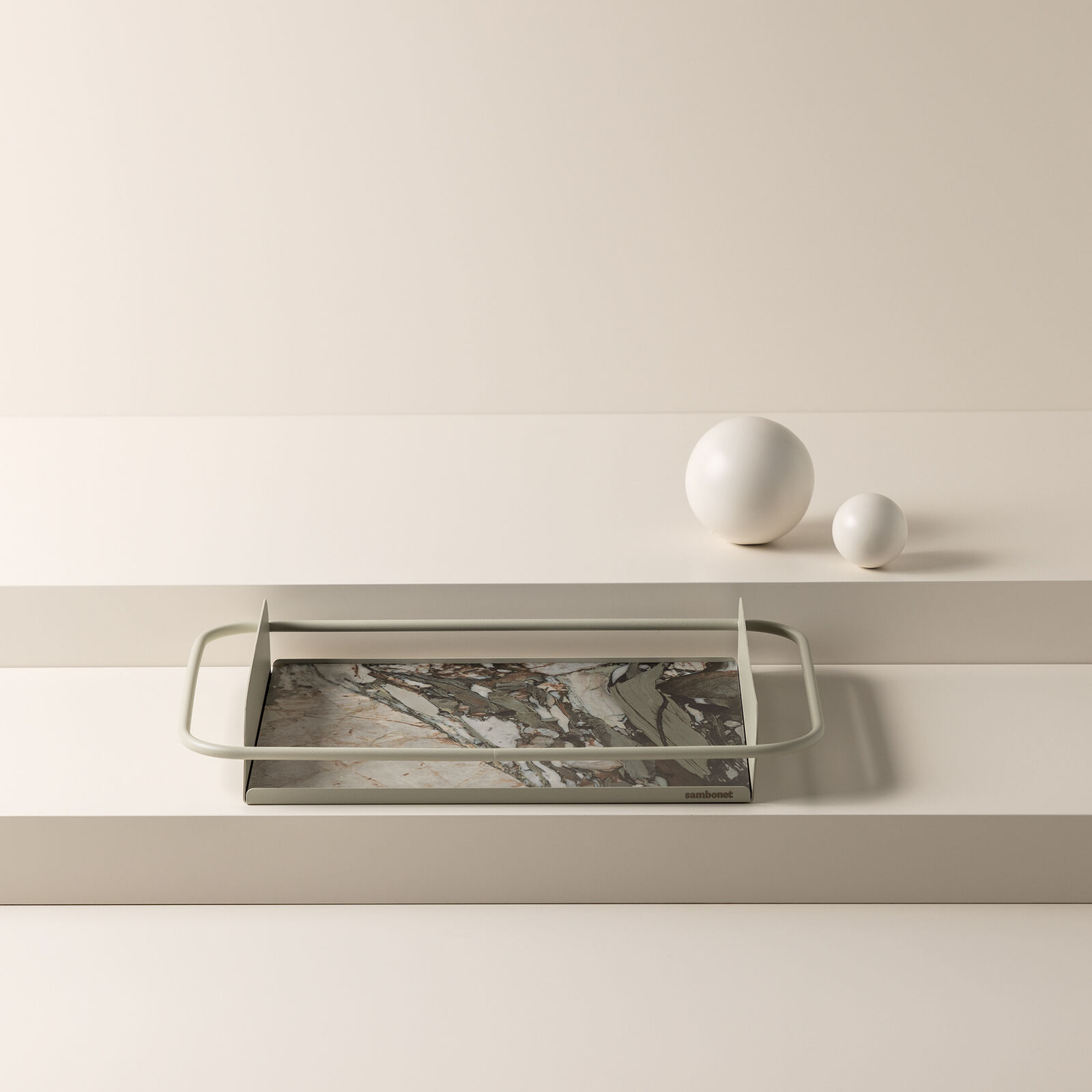 Vassoio piccolo con inserto in gres image number null