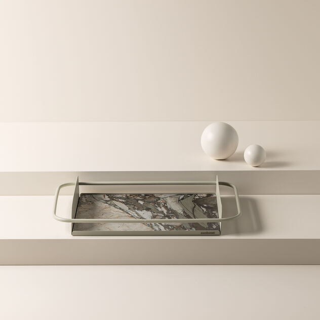 Vassoio piccolo con inserto in gres image number 4