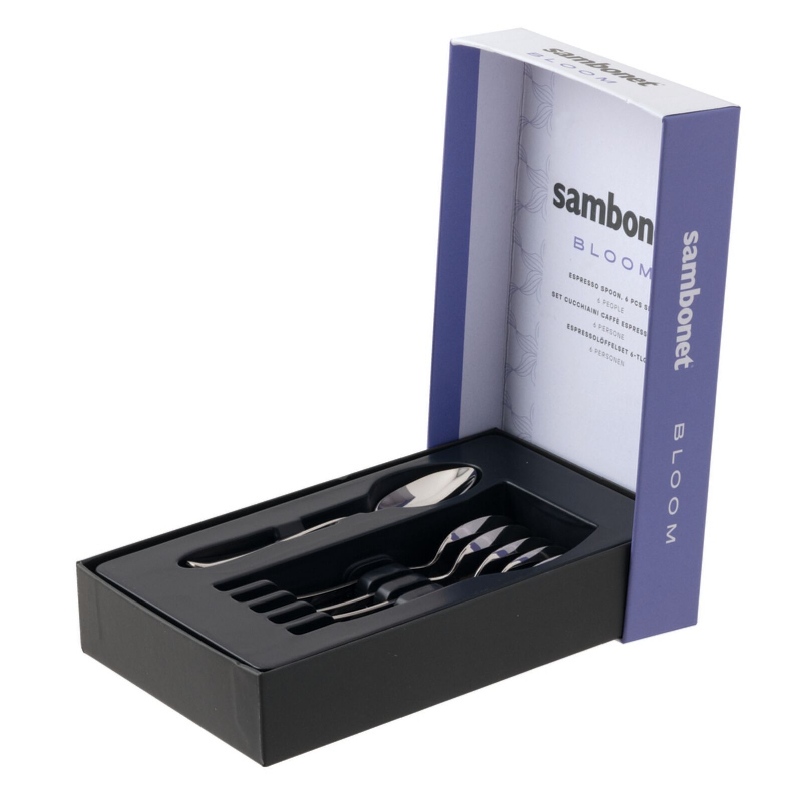 Set 6 cucchiaini caffè espresso  image number null