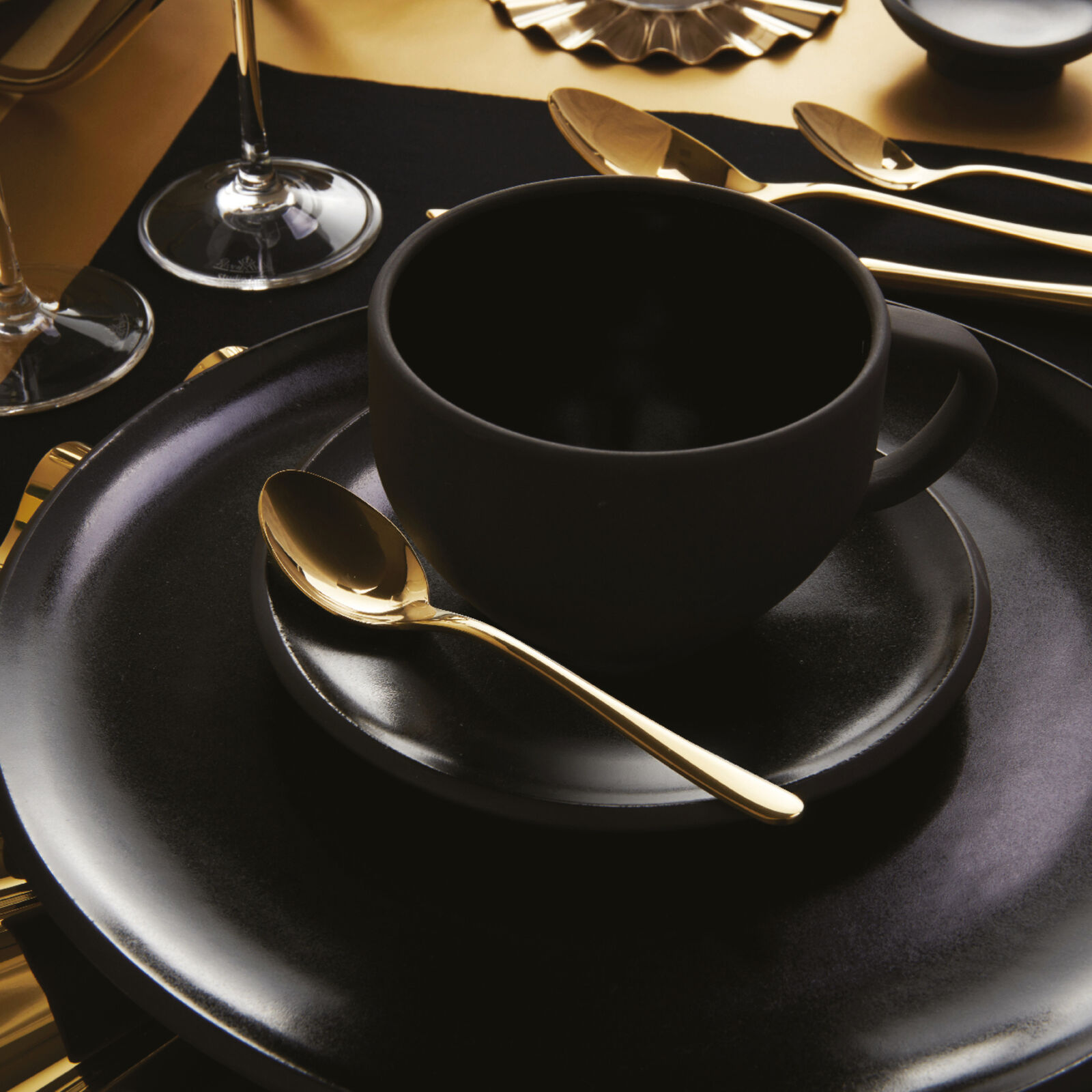 Set 6 cucchiaini caffè espresso  image number null