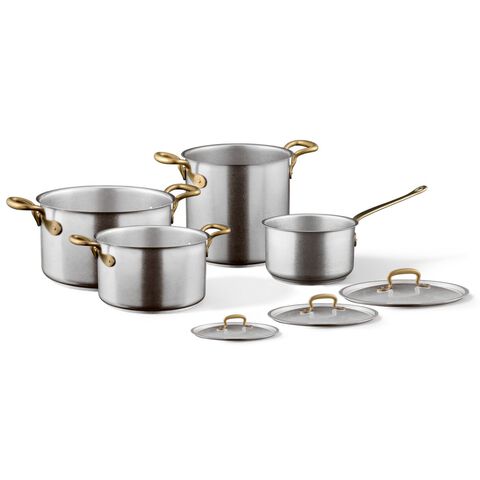 Batterie de cuisine 7 pi&egrave;ces 