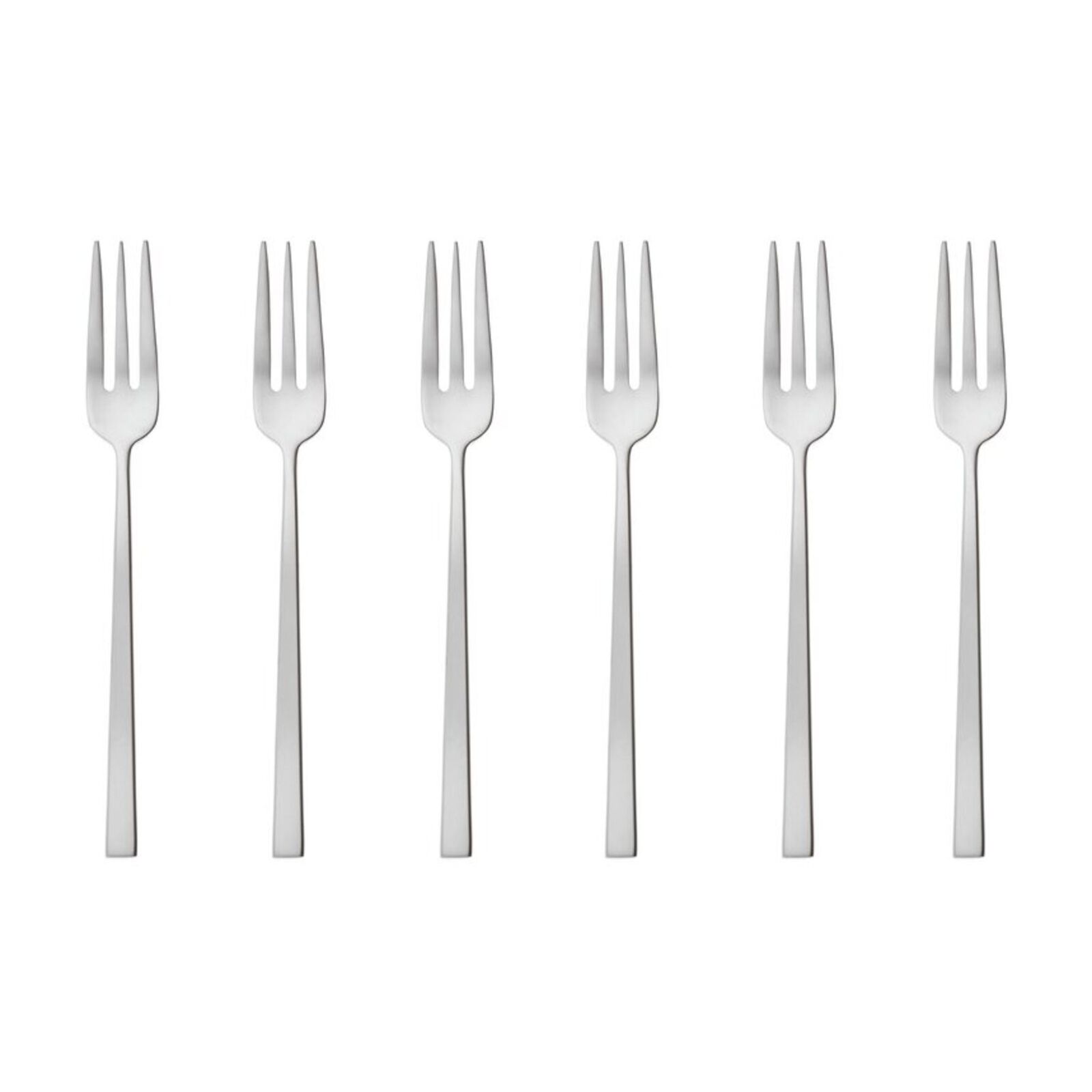 6 cake forks set  image number null