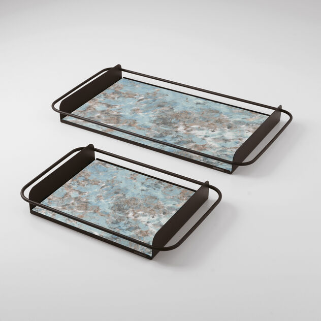 Big tray with stoneware insert image number 3