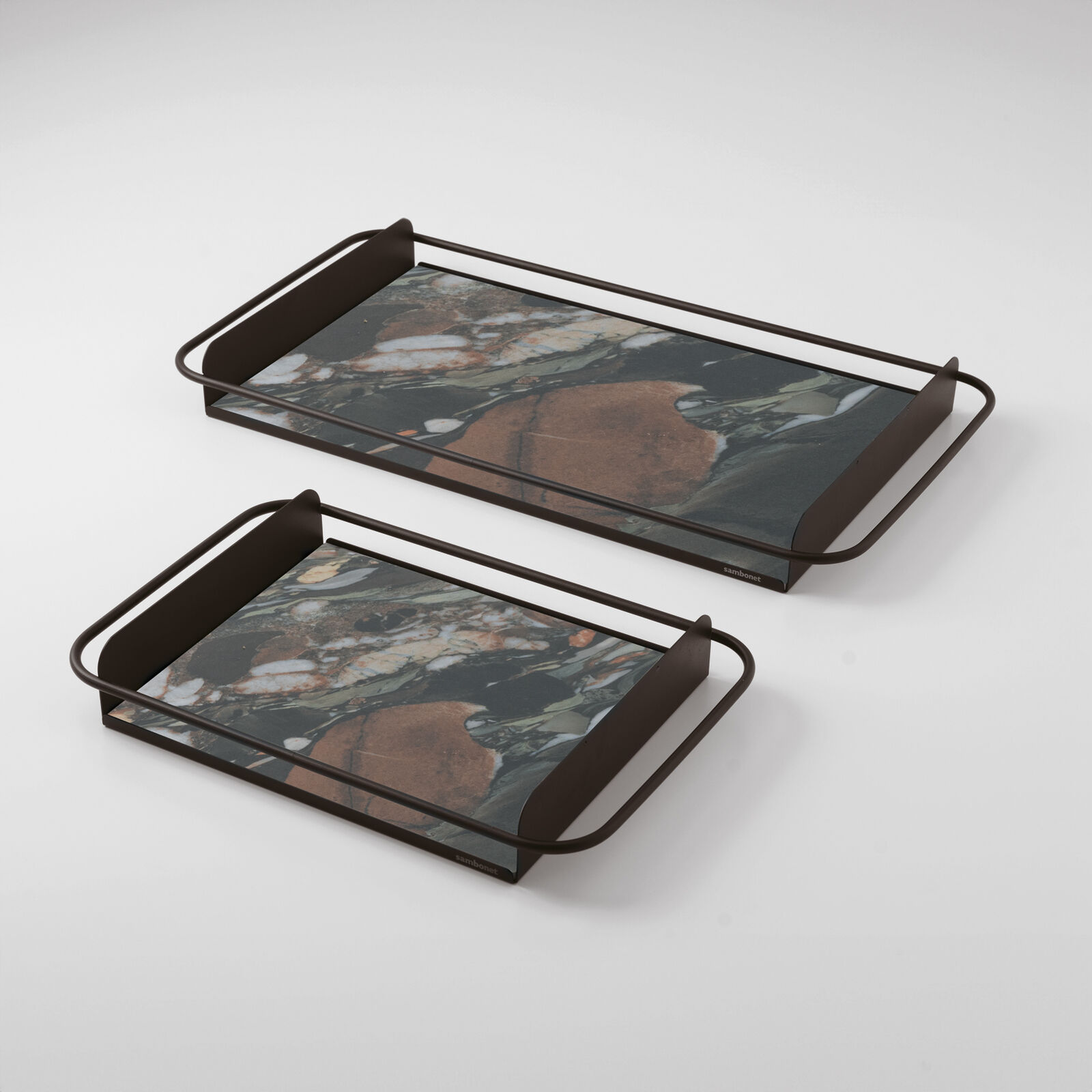 Small tray with stoneware insert image number null