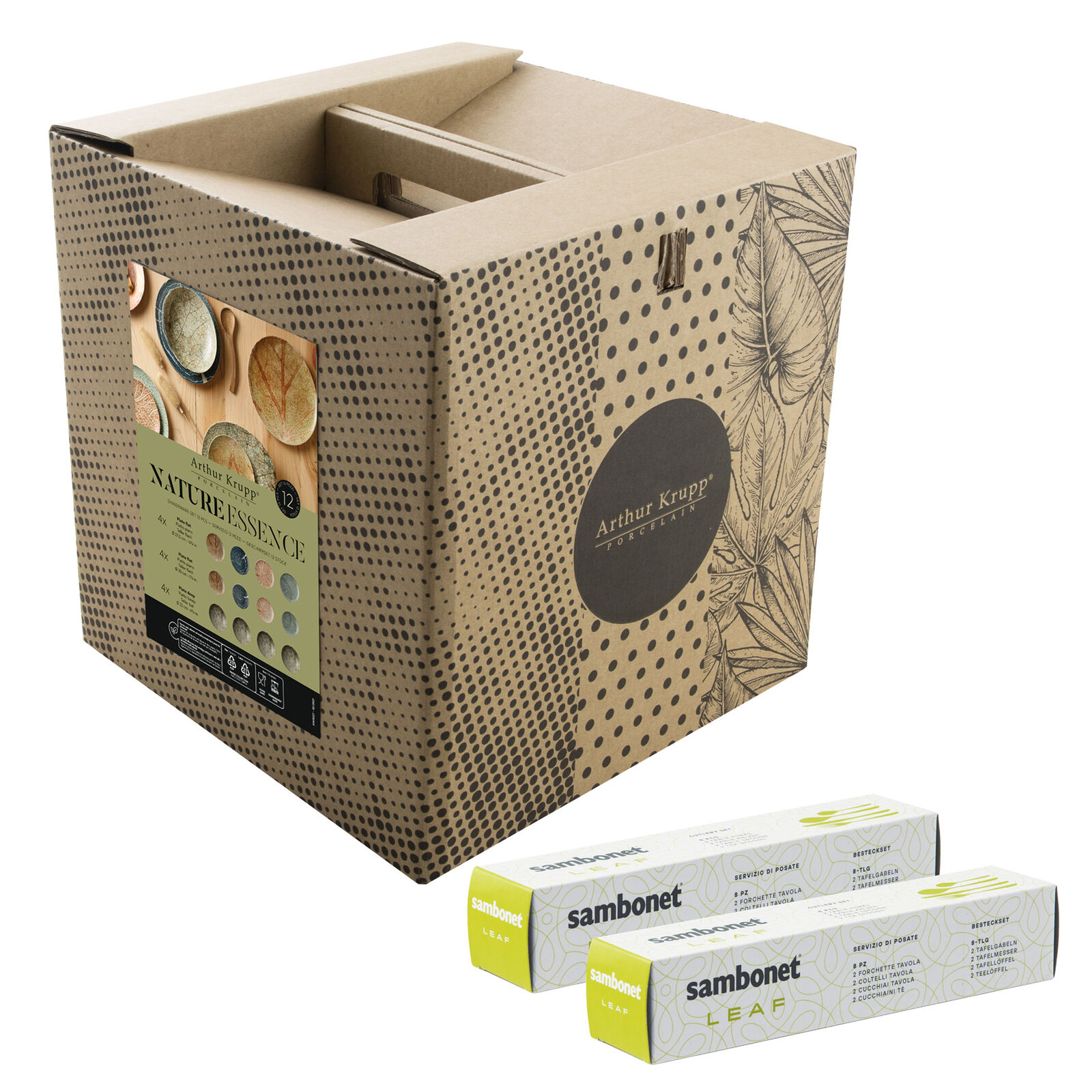 Set posate e set piatti, 4 persone image number null