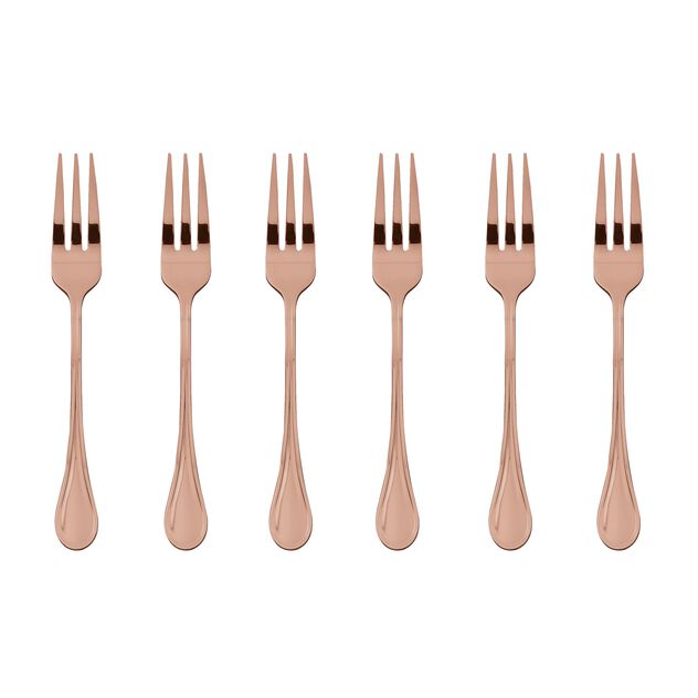 6 cake forks set  image number 0