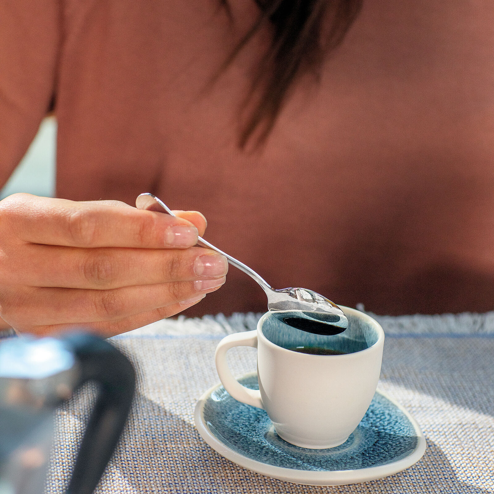 Set 6 cucchiaini caffè espresso  image number null