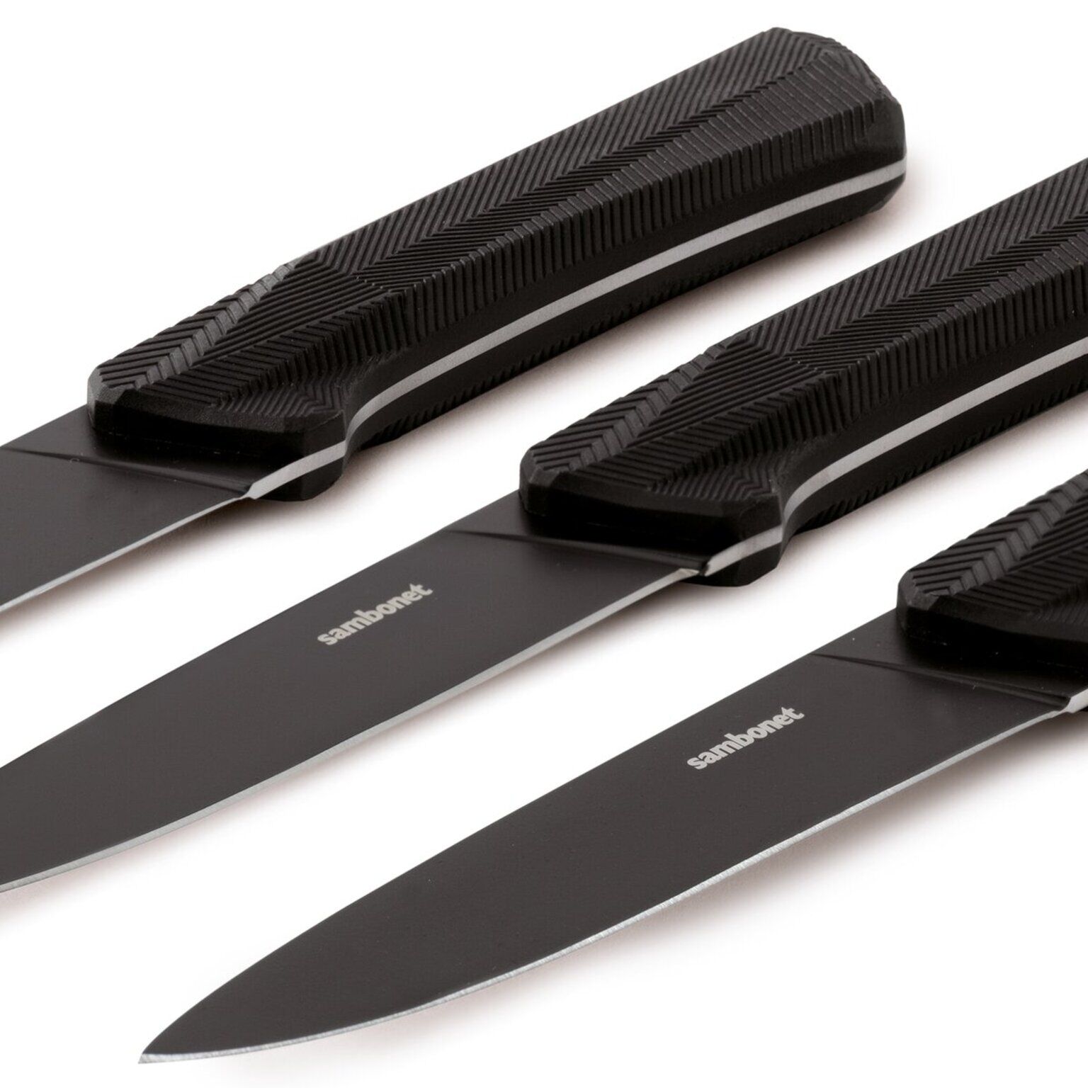 3 steak knives set 4