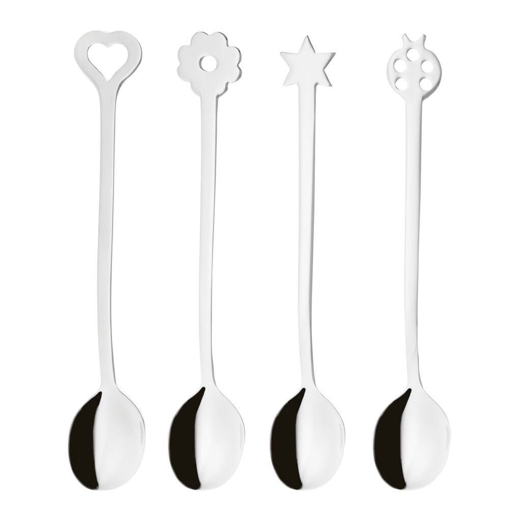 4 party spoons set  image number 0