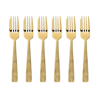 Cake / oyster fork set 6 pieces 