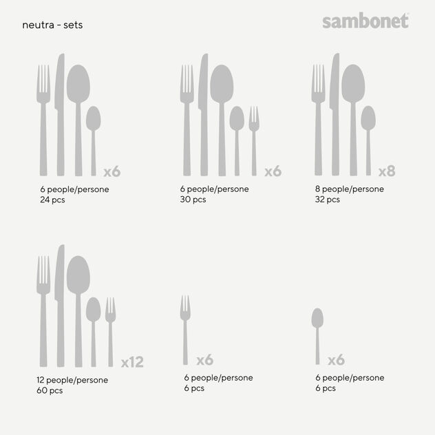 Cutlery set, 24 pieces  image number 7