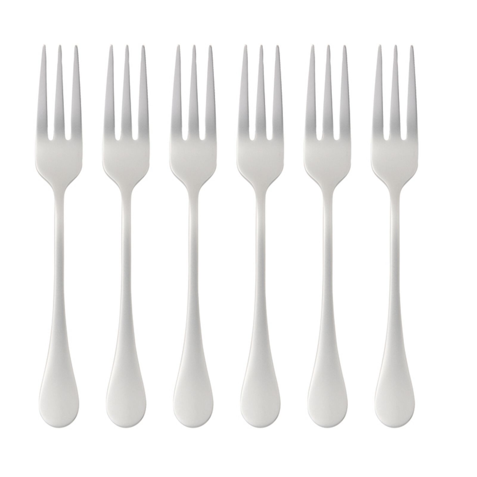 6 cake forks set  image number null