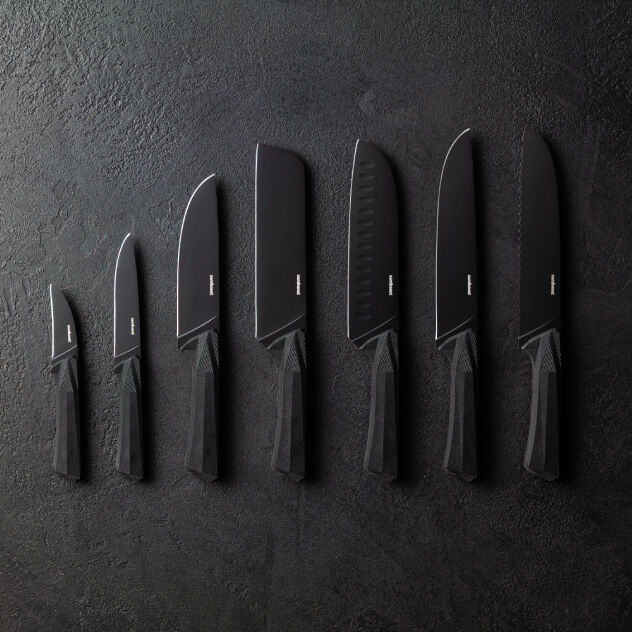 Master Block, 8-Piece Knife Block Set with 7 Kitchen Knives image number 2