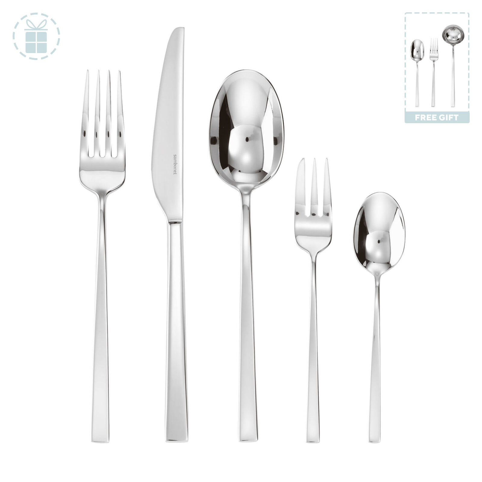 Cutlery set, 60 pieces  image number null