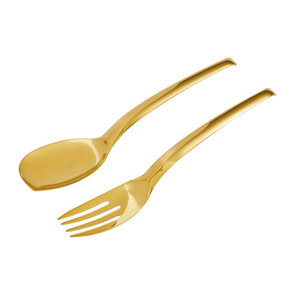 Serving spoon and fork set  image number 0