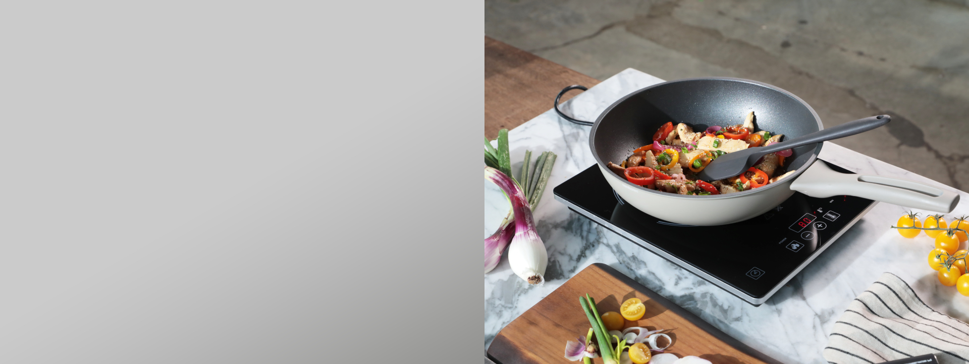 Induction frying pans